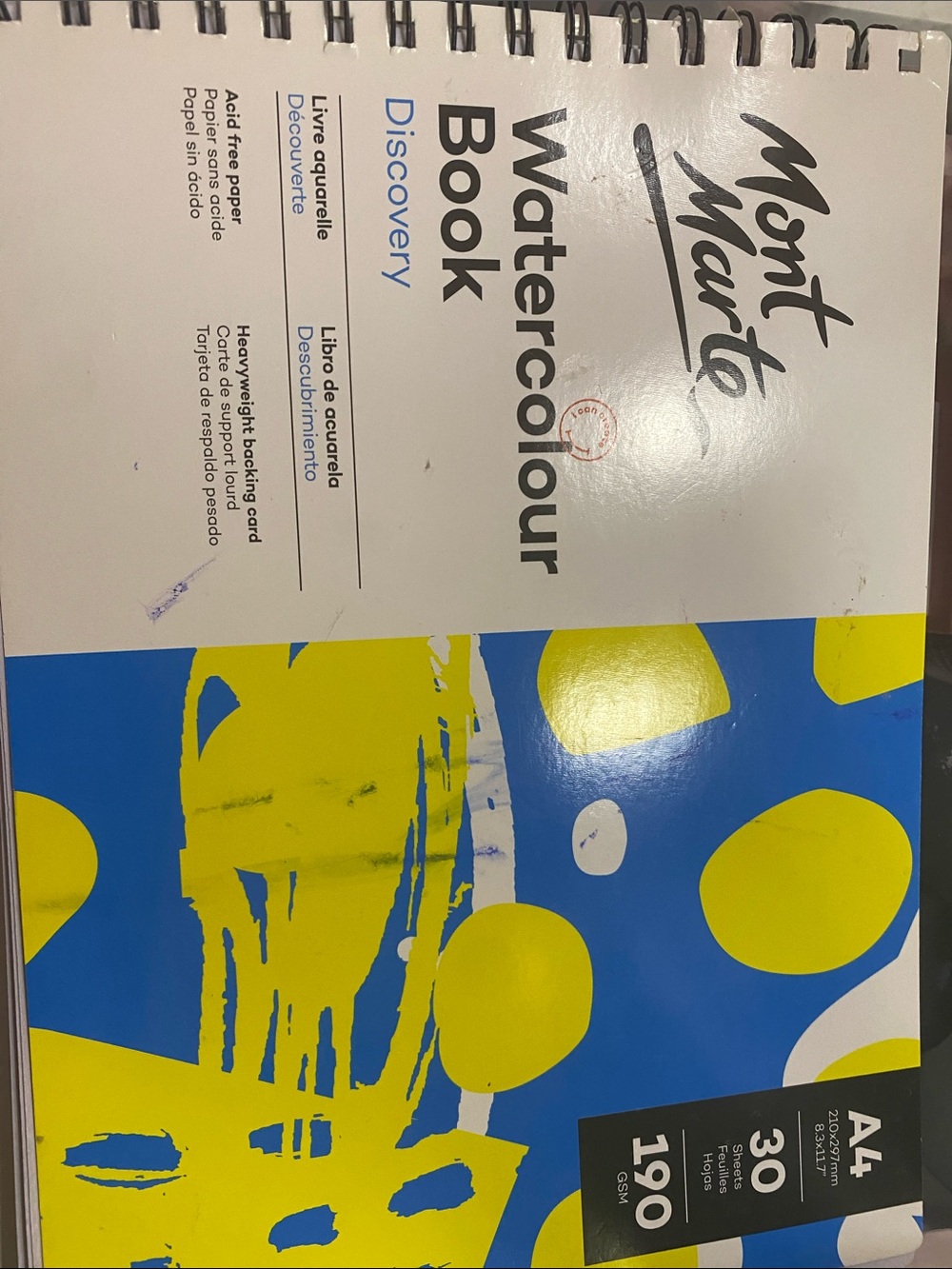 Watercolour book